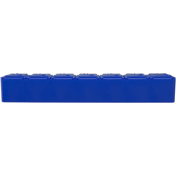 Pilulier semainier multi-vitamines Dose - Bleu
