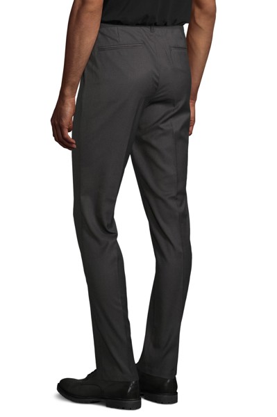 CALÇAS DE FATO COM CINTURA ELÁSTICA PARA HOMEM - NEOBLU GABIN MEN - Cinzento escuro 