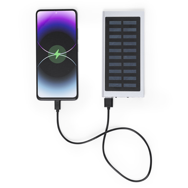 Power Bank Bernant - Plateado