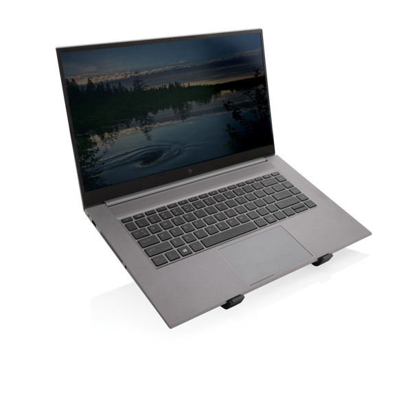 Xd Xclusive laptop stand recycled aluminium, foldable