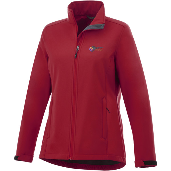 Giacca softshell Maxson da donna - Rosso / L