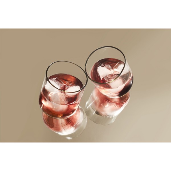 Rebottled® Short Tumbler 2-pack drinking glasses - Transparent