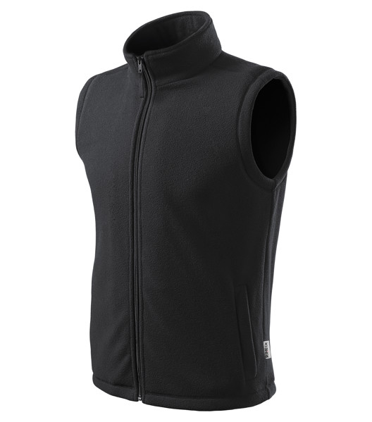 Fleece Vesta Unisex Rimeck® Next - Ebony Gray / M