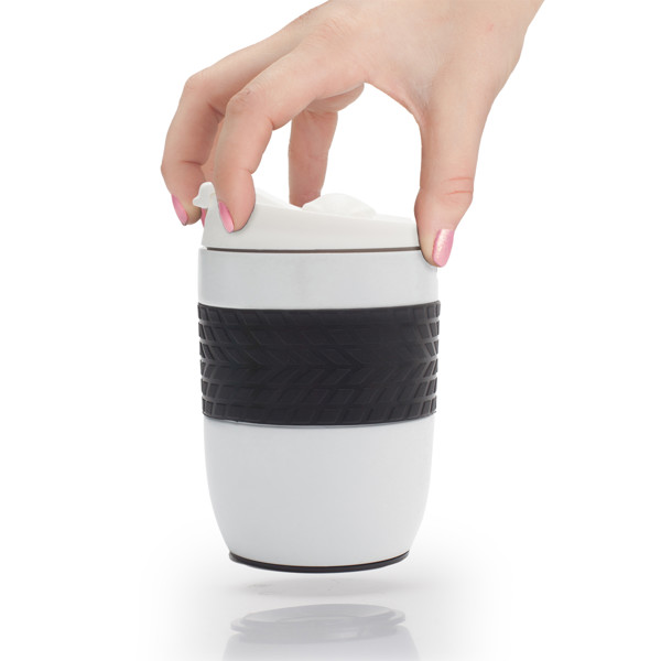 200 ml Offroader thermal mug - White