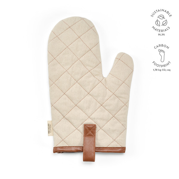 Basquiat Kitchen Glove - Přírodní