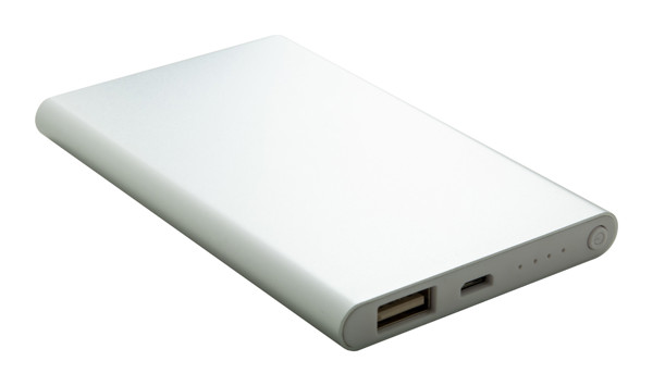 Power Bank FlatFour - Ezüst
