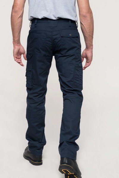 Multi Pocket Workwear Trousers - Black / 46