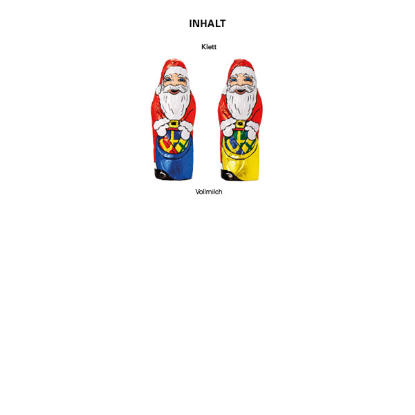 Klett santa claus 10g in promotional box