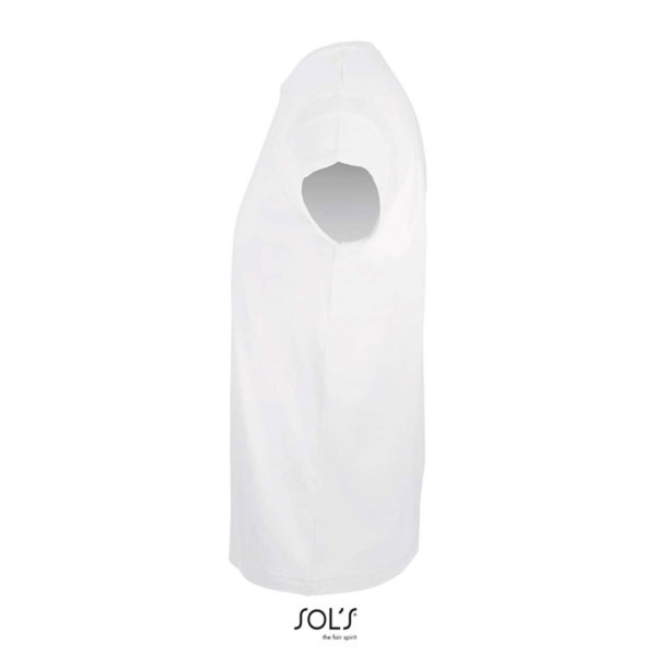 Sol's Regent Fit - Men’S Round Neck Close Fitting T-Shirt - White / L