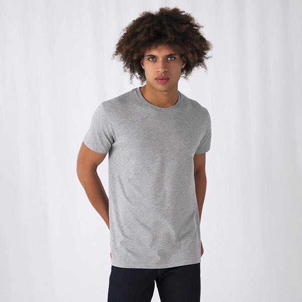 T-Shirt B&C #Inspire E150 Men 150G - 100% Algodão Orgânico Ou Em Conversão - Sage / XL