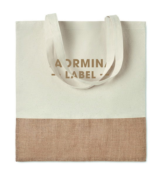 India Tote cotton shopping bag, 160gr/m²