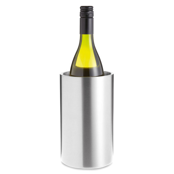 Coolio bottle cooler, stainless steel double wall