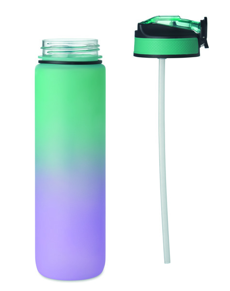 Športna steklenica Activate RPET, prostornina 1L - Turkizna