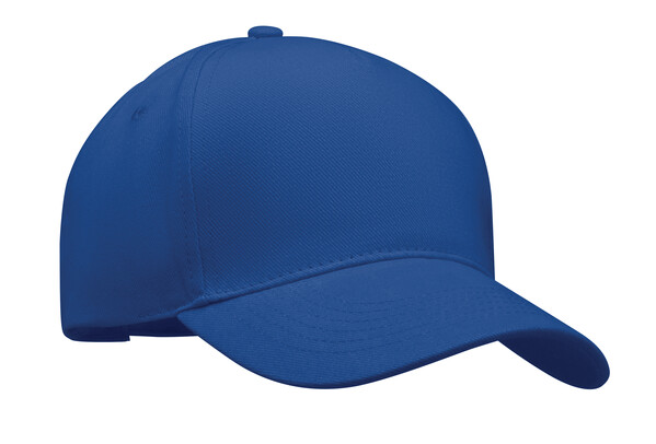 5-PANEL CZAPKA Z DASZKIEM 260 Long Beach Singa - Niebieski królewski