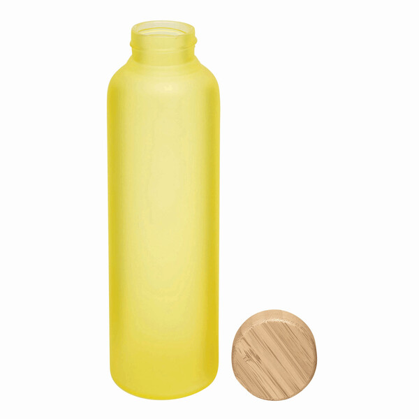 Glass Bottle Take Frosty - Yellow
