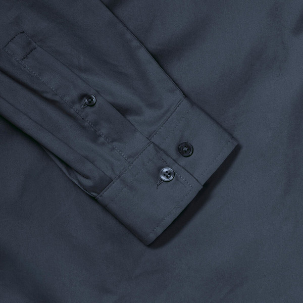 Roll Sleeve Shirt Long Sleeve - White / M