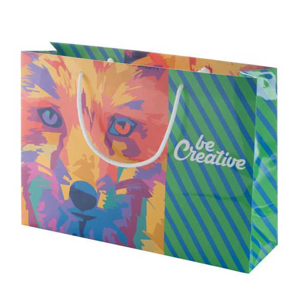 Creashop H paper shopping bag, 350x250x100 mm