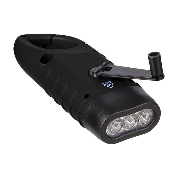 Solar torch Kano | Recycled - black