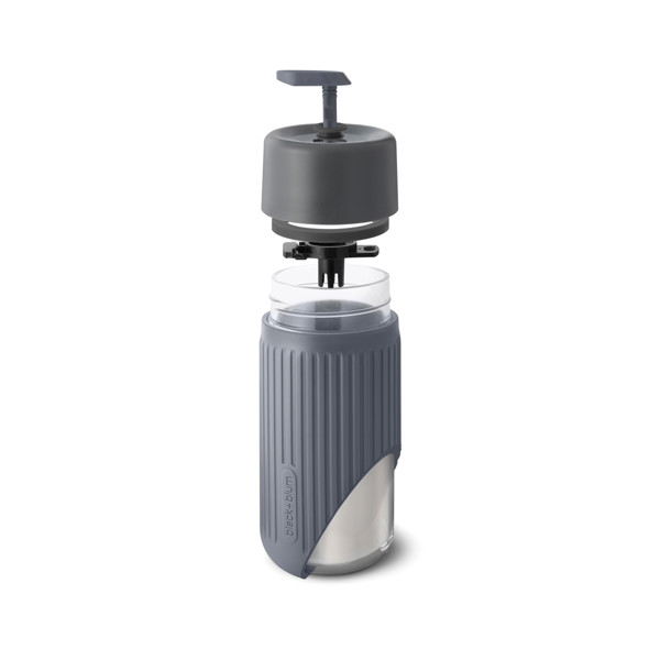 Cestovní skleněný hrnek 340 ml Black+Blum - Šedá