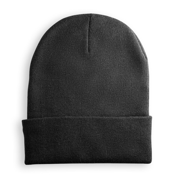 CARL. PET (100% rPET) Unisex Beanie - Black