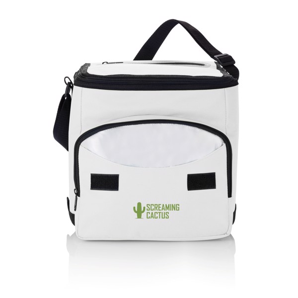 Foldable cooler bag - White / Silver