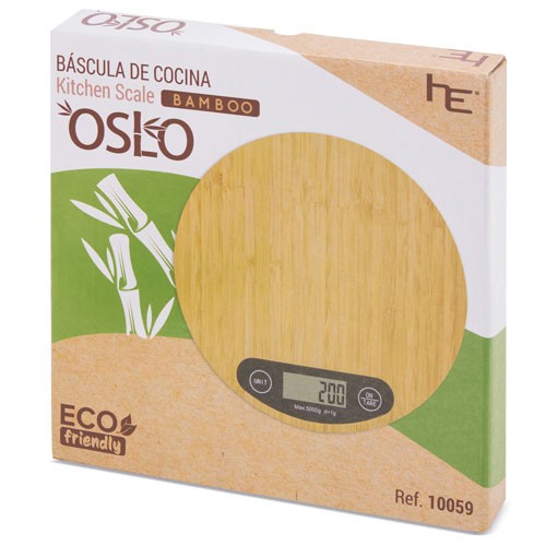 BALANÇA DE COZINHA BAMBU "OSLO"