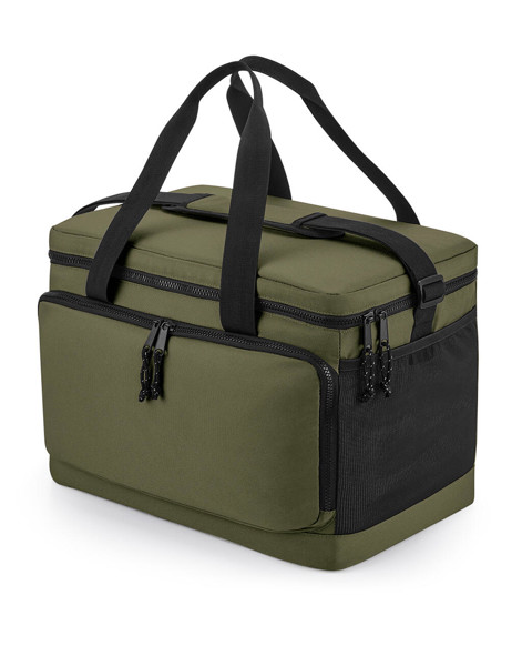 Recycled Large Cooler Shoulder Bag - Black / ONE SIZE