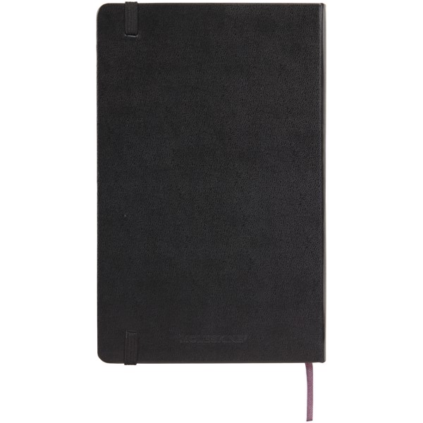 Moleskine Classic L hard cover notebook - ruled - Solid Black