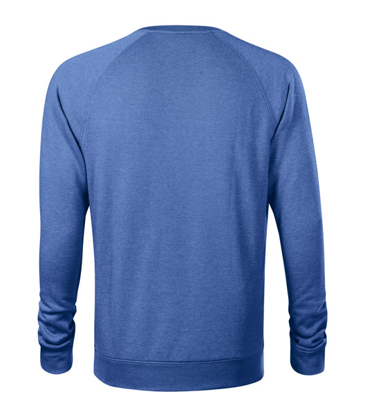 Mikina Pánská Malfini® Merger - Modrý Melír / 3XL