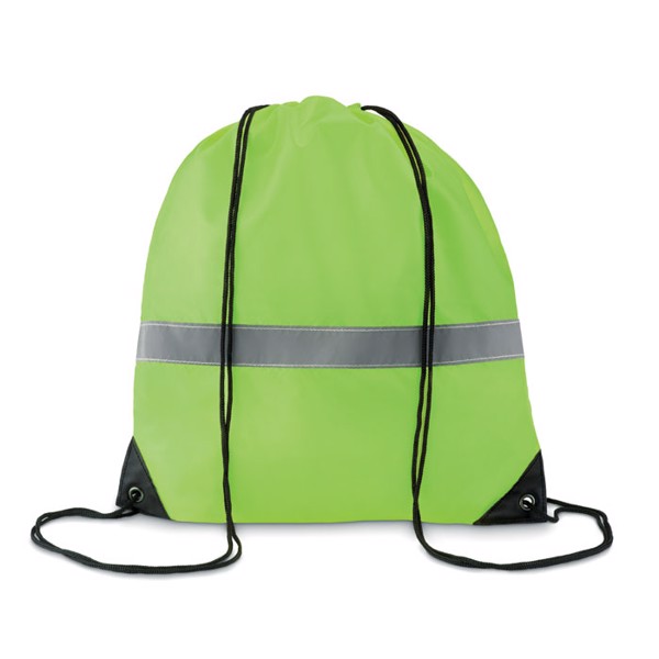 Drawstring reflective stripe - Neon Yellow