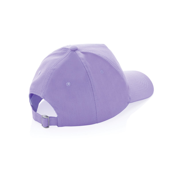5 dílná kšiltovka Impact z 280g recyklované bavlny AWARE™ - Lavender
