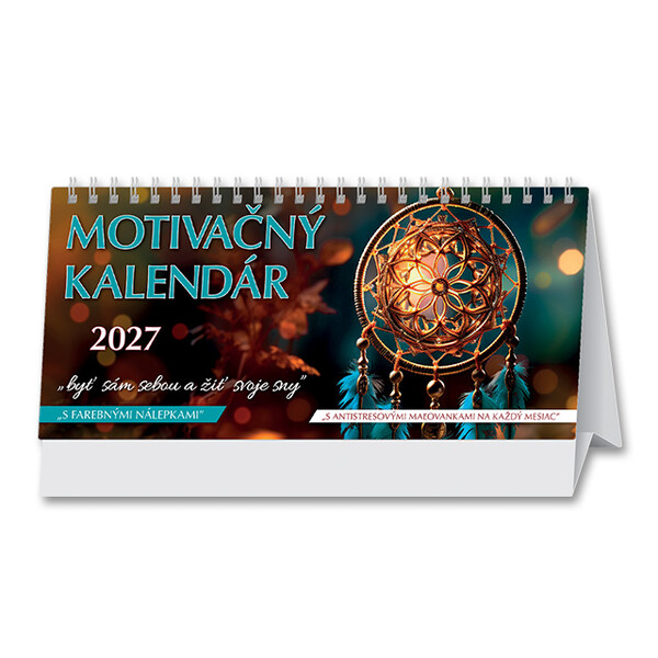 Stolový kalendár Motivačný 2027