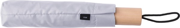 rPET 190T paraplu Brooklyn - wit