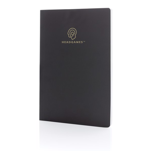 XD stone paper notebook A5, 170 g/m² - Black