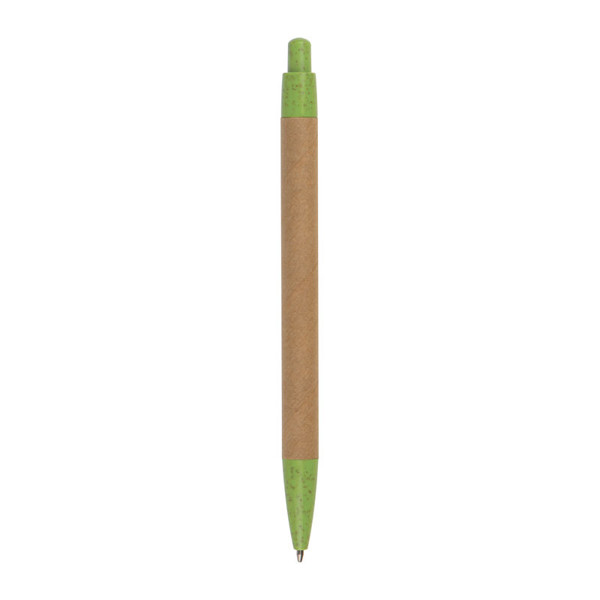 Guľôčkové pero z kartónu Lenox - LIght Green
