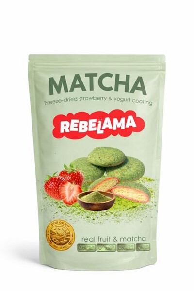 Matcha snack  Jahoda -Matcha
