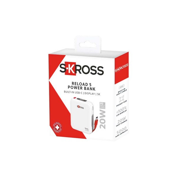 Power bank SKROSS® Reload da 5000 mAh