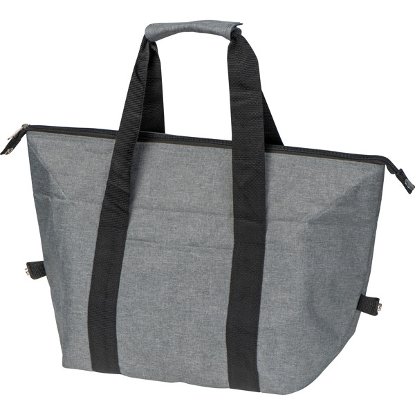 Polyester cooler bag FLORENCE - Silvergrey