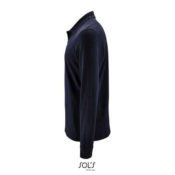 PERFECT MEN LSL POLO 180g Perfect Lsl Men - French MarinhoL
