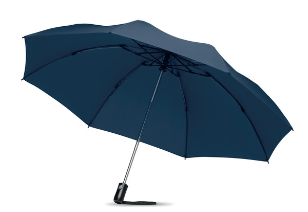 Skládací oboustranný deštník Dundee Foldable - Modrá