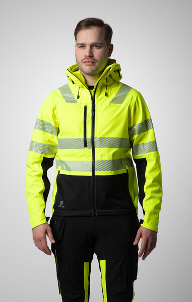 6416 Shell Jacket Yellow/black XS