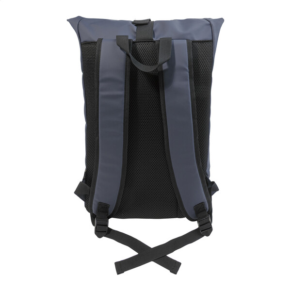 Sac à dos en RPU Cubitt - Bleu Foncé
