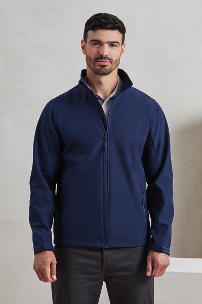 Men’S Windchecker® Printable & Recycled Softshell Jacket - Dark Grey / S