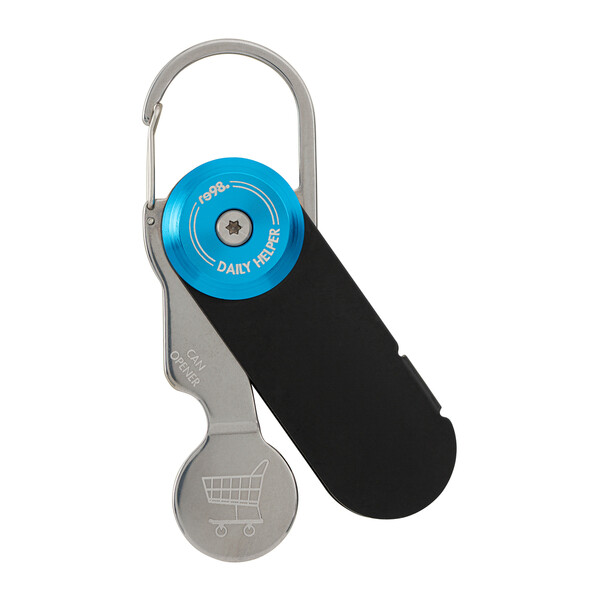 Jetons de caddie DAILY HELPER CADDY - noir cyan