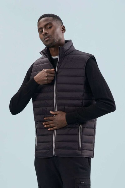 Sol's Wave Men - Ελαφρύ bodywarmer - Metal Grey / L