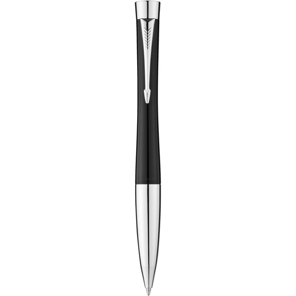 Parker Urban Kugelschreiber (blaue Mine) - schwarz / silber