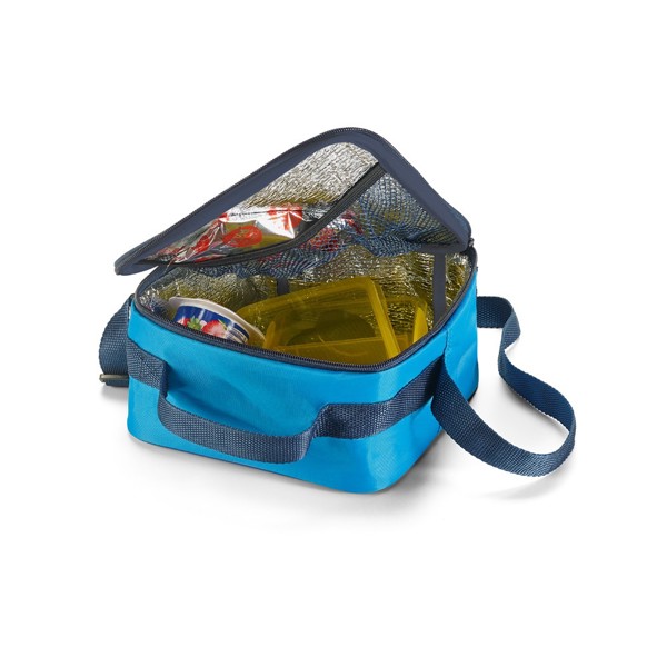 TURTLE. Chladicí taška 4.5 l z materiálu 600D - Světle Modrá