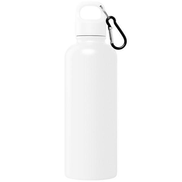 Portland Plus Recycled Stainless Steel Water Bottle - 750 ml - White / 4 Colour inkjet