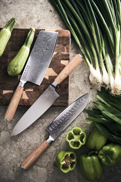 VINGA Hattasan Damascus chef’s edition knife