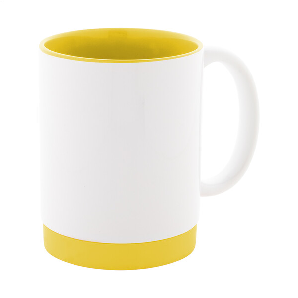 Sublimation Mug MultiColour Plus - Yellow / White